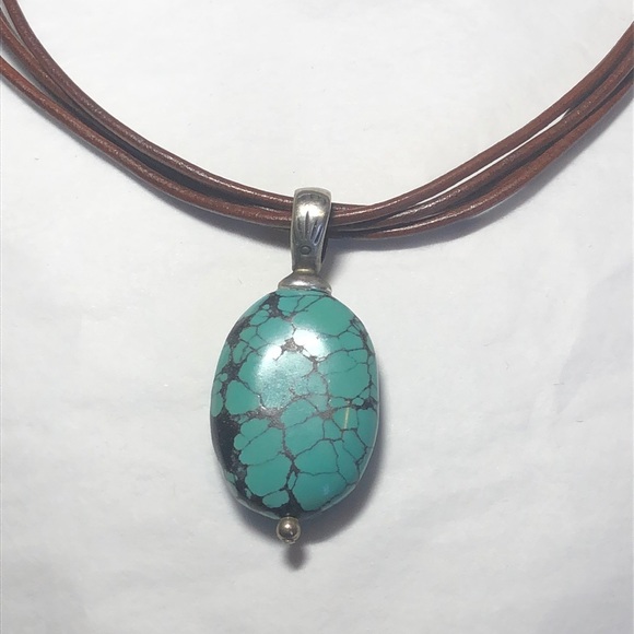 Silpada Jewelry - Silpada Southwestern Turquoise Sterling Necklace